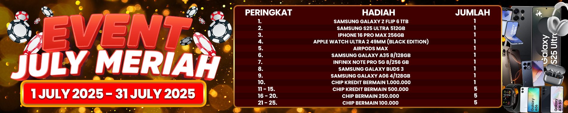 SPESIAL EVENT TURNAMENT JUNI HOKI 2025